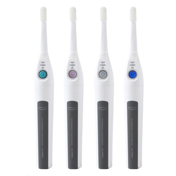 画像4: 【選べる！替えブラシ2パック付】超音波歯ブラシ スマイルエックス AU-300D グレー