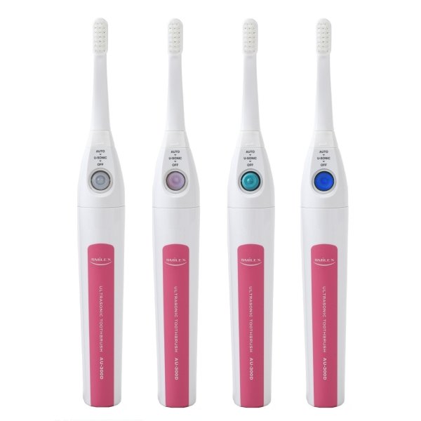 画像4: 【選べる！替えブラシ3パック付】超音波歯ブラシ スマイルエックス AU-300D ピンク