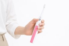 画像5:  選べる！替えブラシ3パック付  超音波歯ブラシ スマイルエックス AU-300D ピンク  (5)