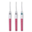 画像4: 【選べる替えブラシ3パック付】超音波歯ブラシ スマイルエックス AU-300D ピンク (4)